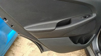 16-18 Hyundai Tucson Driver Left Rear Inside Door Trim Panel Only Back Black Try
