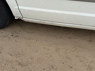 08-16 Town & Country Driver Lower Rocker Panel Moulding Side Skirt White Pw1