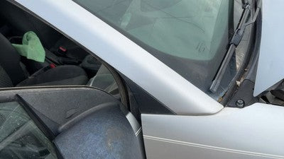 2007 Saturn Ion Passenger Right Front Moulding On A Pillar Oem Silver 13U