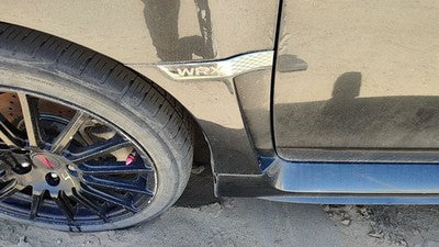 2015-2016 Subaru Wrx Driver Left Moulding From Fender Trim Strip Dark Gray Dgm