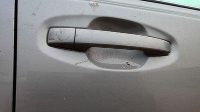 10-14 Legacy Outback Passenger Right Front Outside Door Handle Ssm Steel Silver