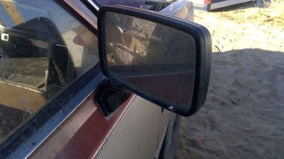1981-1987 Isuzu Pup Pickup Passenger Right Side Mirror Door Mounted Oem