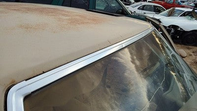 1981 Chevy Malibu Chrome Trim Around Windshield Surround Moulding Front 4 Door