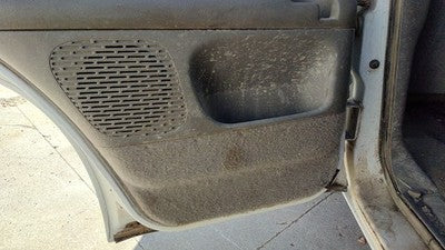1998-03 S10 Blazer Driver Left Rear Door Trim Panel With Switches Back Gray 92H