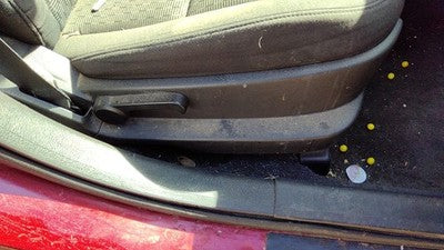 2010 Ford Fusion Passenger Right Side Seat Trim Panel Oem Black Dw