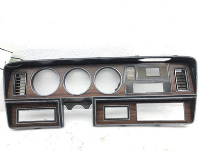 1981-1983 Dodge Ram W350 Speedometer Trim Bezel Dash Surround Panel Woodgrain