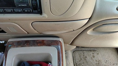1998 Lincoln Navigator Slide Out Cup Holder Assembly Oem Dash Ash Tray Tan Kx