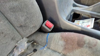 1995 Honda Accord Passenger Right Front Seat Belt Buckle Receiver Oem Gray