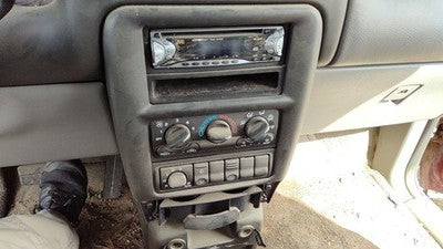 2001-2004 Chevy Venture Trim Bezel Around Radio Surround Dash Panel Oem Gray 14D