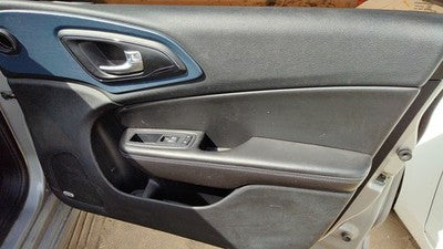 15-17 200 Passenger Right Front Inside Door Trim Panel With Switches Black X9