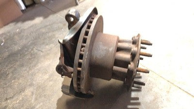 1988-1997 Ford F450 Driver Left Front Spindle Steering Knuckle With Wheel Hub