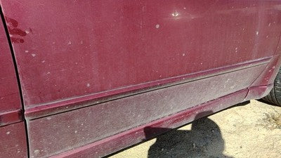 04-06 Galant Passenger Right Front Moulding From Door Trim Strip P06 Ultra Red