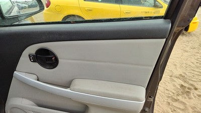 06-09 Chevy Equinox Passenger Right Front Door Trim Panel With Switches Gray 142