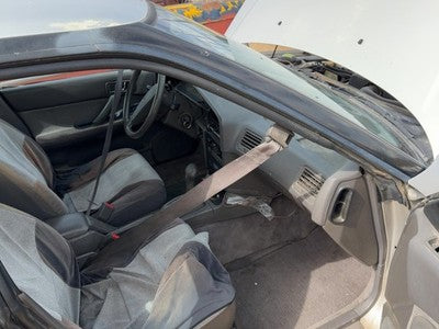 1990 Subaru Legacy Passenger Right Seat Belt Track Assembly Oem Power Slide Gray