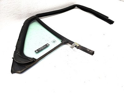 00-05 Deville Dts Driver Left Rear Vent Window Back Door Glass With Frame Oem