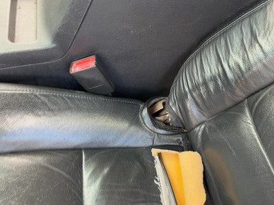 06-07 Ford Fivehundred Driver Left Front Seat Belt Buckle Receiver Oem Black Hw