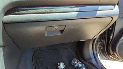 15-16 Subaru Wrx Glove Box Assembly Complete Door With Latch Cbl30 Carbon Black