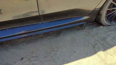 15 16 Subaru Wrx Driver Left Lower Rocker Moulding Oem Side Skirt Dark Gray Dgm