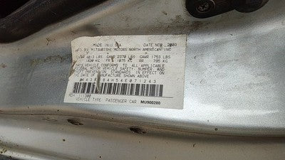 2002-2004 Mitsubishi Eclipse Complete Fuel Pump With Sending Unit Gas Level 3.0L