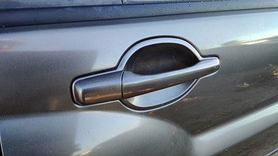 04-11 Endeavor Passenger Right Rear Outside Door Handle Back C04 Mineral Beige