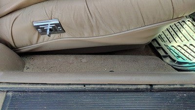 1992 Buick Park Ave Ultra Passenger Right Power Seat Track With Motors Only Oem