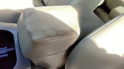 10-14 Legacy Outback Center Console Lid Only Arm Rest Fold Down Wil Warm Ivory