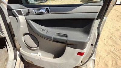 07 Chrysler Pacifica Passenger Right Front Door Trim Panel With Switches Gray Da