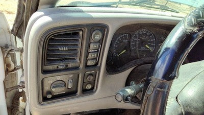 99 Silverado 1500 Trim Bezel Around Speedometer Oem Dash Surround Panel Gray 92D