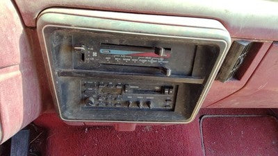 1988 Ford F150 Trim Bezel Around Radio Surround Dash Panel Oem