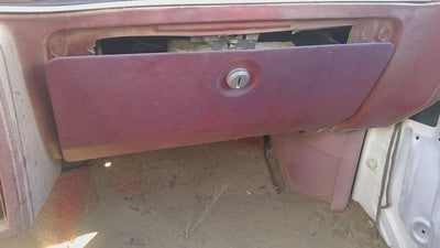 1978 Buick Regal Glove Box Assembly Complete Door With Latch Oem Red