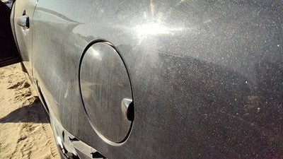 10-12 Fusion Fuel Tank Door With Hinge Gas Lid Filler Uh Tuxedo Black Metallic