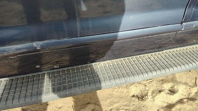 2002-2010 Ford Explorer Driver Left Front Moulding From Door Trim Strip Blue Ld