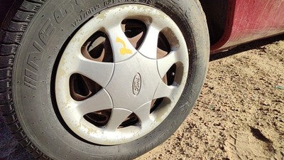 1994-1997 Ford Aspire 13 Steel Wheel Oem Factory Rim F4bz1007a