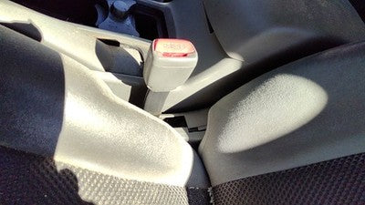 2007-2010 Nissan Sentra Driver Left Front Seat Belt Buckle Receiver Oem Black W