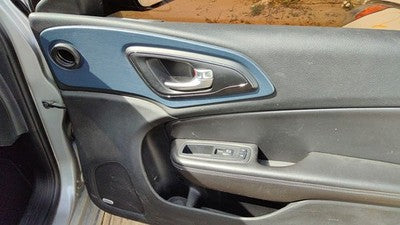 15-17 200 Passenger Right Front Inside Door Trim Panel With Switches Black X9