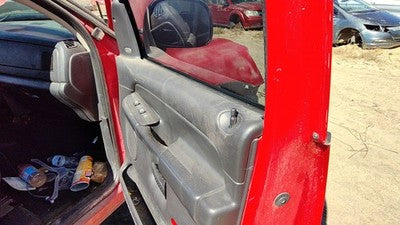 2003-05 Dodge Ram 1500 Passenger Right Front Door Trim Panel With Switches Black