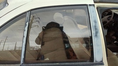 1991-1994 Infinity G20 Passenger Right Rear Side Window Door Glass Oem Back