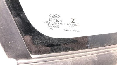 11-19 Ford Fiesta Driver Left Rear Quarter Glass Back Side Window Oem