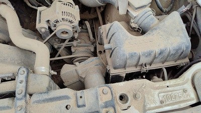 1991 Volvo 740 Complete Air Intake Filter Box Housing With Tube Oem 2.3L