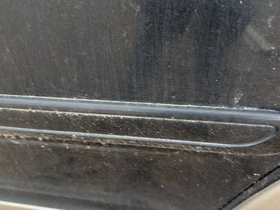 97-02 Ford Expedition Driver Left Rear Upper Moulding From Door Oem Back Black