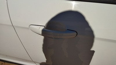 2012-2018 Ford Focus Passenger Right Front Outside Door Handle Oem White Yz