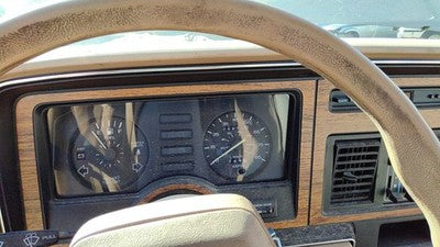 1984 Ford Tempo Trim Bezel Around Speedometer Oem Dash Surround Panel