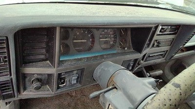 1991-1996 Jeep Cherokee Trim Bezel Around Speedometer Dash Surround Panel Gray
