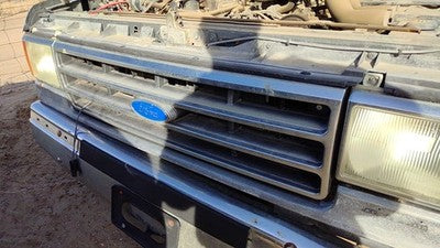1987-1991 F250 Pickup Front Grille Oem Chrome E9tz8200a
