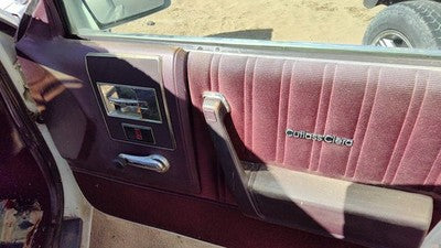 1987 Olds Ciera Passenger Right Front Door Trim Panel With Switches Red