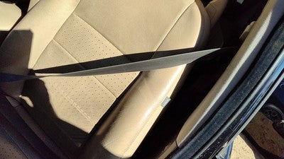 2005-2006 Land Rover Lr3 Driver Left Front Seat Belt Retractor Oem Shoulder Tan