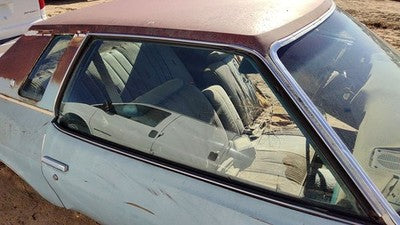 73-77 Cutlass Supreme Passenger Right Front Side Window Door Glass 2 Door Coupe