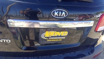 2011 Kia Sorento License Plate Trim Surround Panel Oem Tail Trunk Finish