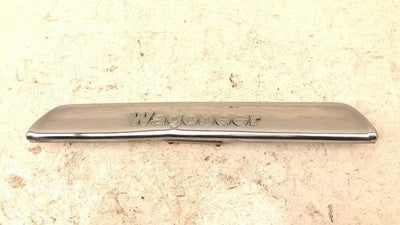 1984 Jeep Grand Wagoneer License Plate Trim Chrome Panel Oem Tail Gate Finish