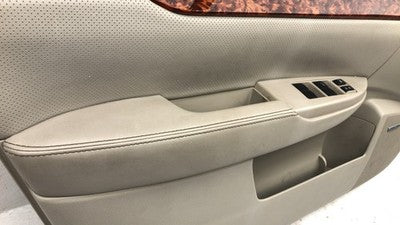 11-14 Legacy Outback Driver Left Front Door Trim Panel With Master Switch Ivory